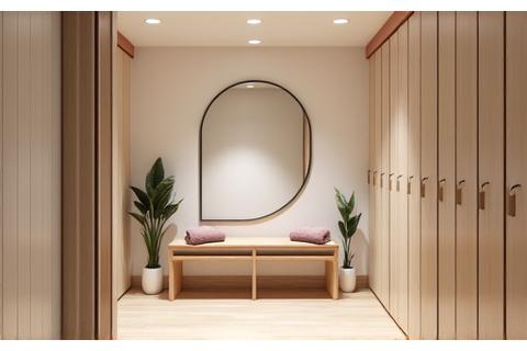 Chizu Yogaの清潔な更衣室